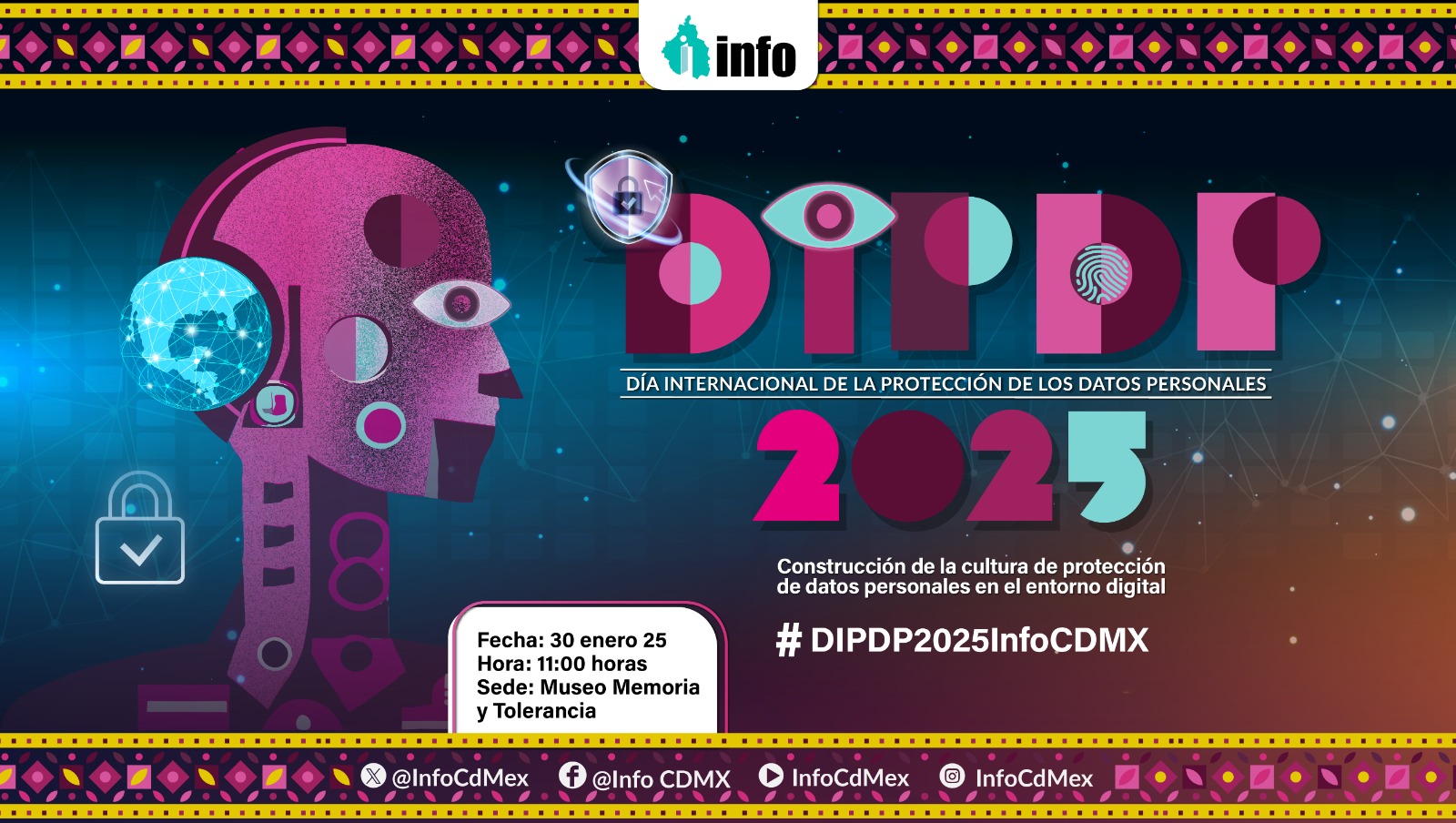 CONMEMORACIÓN DEL DÍA INTERNACIONAL DE PROTECCIÓN DE DATOS PERSONALES 2025